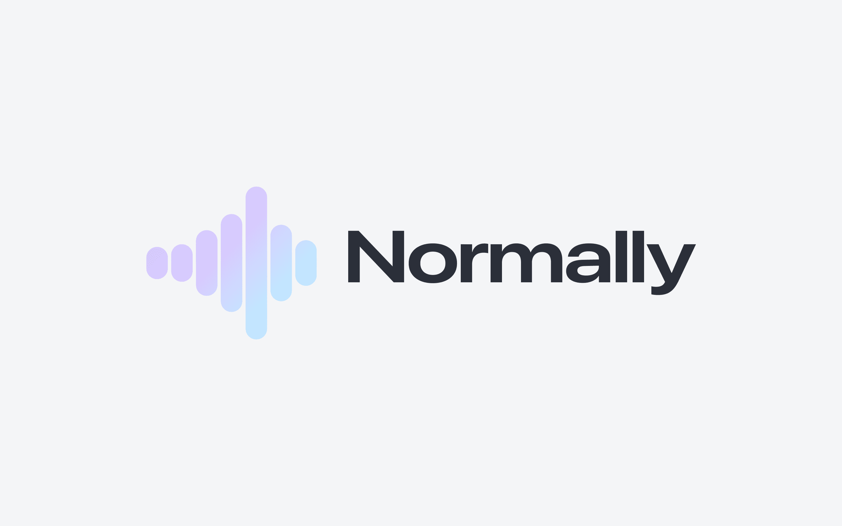 brand image of the "normally" app